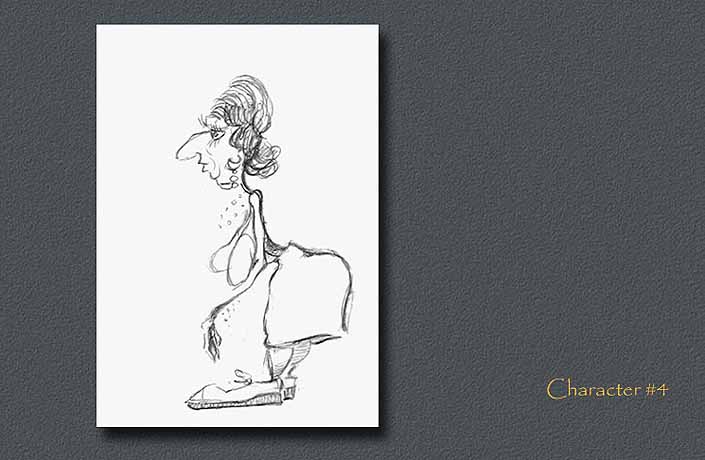 Caricatures,Armenian Greek Characters, Fun with pen and pencil,Sketches