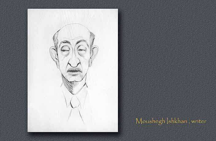 Caricatures,Armenian Greek Characters, Fun with pen and pencil,Sketches