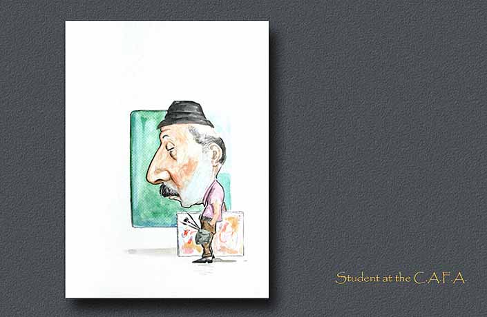 Caricatures,Armenian Greek Characters, Fun with pen and pencil,Sketches