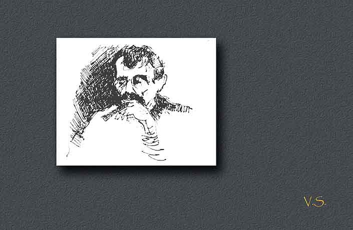 Caricatures,Armenian Greek Characters, Fun with pen and pencil,Sketches